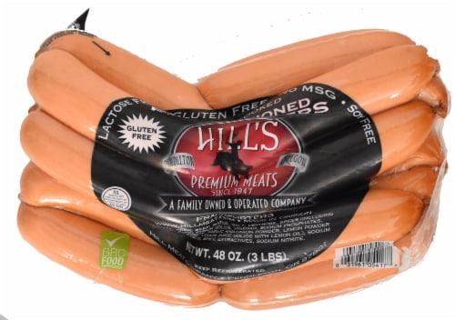 Hill's Premium Meats Old Fashioned Frankfurters Perspective: front