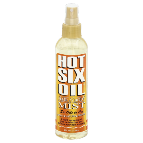 Hot Six Oil Hair & Body Mist Perspective: front
