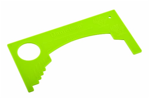 Danielson® Crab Gauge - Green Perspective: front