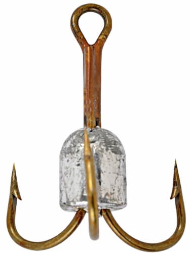 Snagging Treble Hook - Bronze Perspective: front