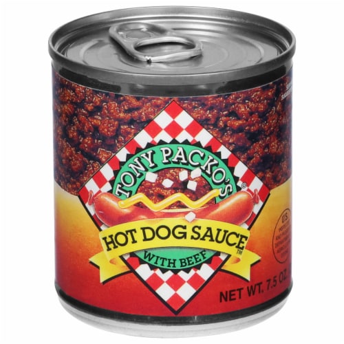 Tony Packo's® Beef Hot Dog Sauce™ Perspective: front