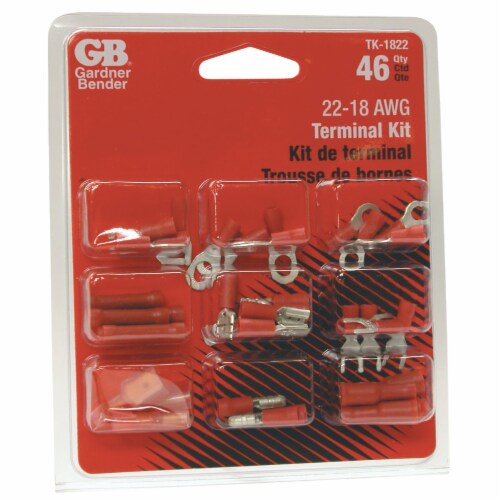 Gardner Bender 22-18 AWG Terminal Kit Perspective: front