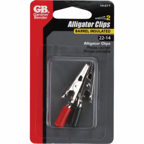 Gardner Bender 2 In. Standard Insulated Alligator Clip Perspective: front
