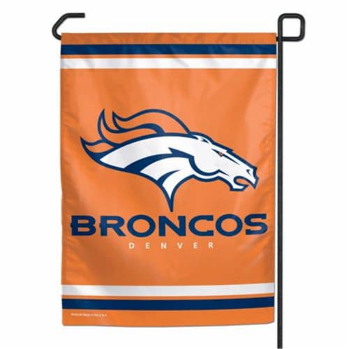 Den Nfl Garden Flag Perspective: front