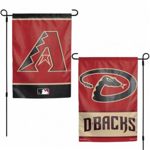 Arizona Diamondbacks Flag 12x18 Garden Style 2 Sided, 1 - Fry's Food Stores