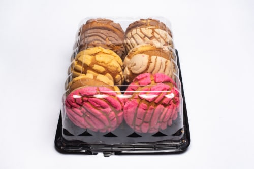 Azteca Bakeries Assorted Conchas Perspective: front