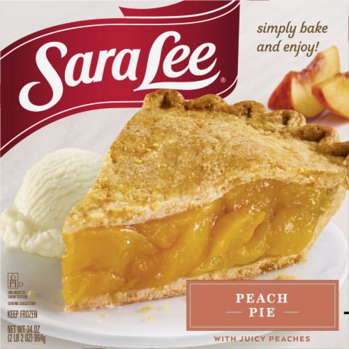 Sara Lee® Traditional Fruit Pie 9" Unbaked Peach Perspective: front