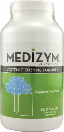 Naturally Vitamins  Medizym® Perspective: front