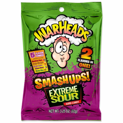 Warheads® Smashups Extreme Sour Hard Candy Perspective: front
