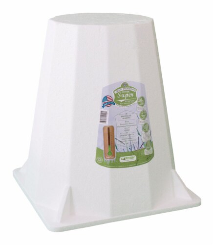 Gardien 18 in. H X 16 in. W X 16 in. D White Foam Plant Support