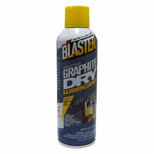 B'laster Industrial Graphite Dry Lubricant Aerosol Perspective: front