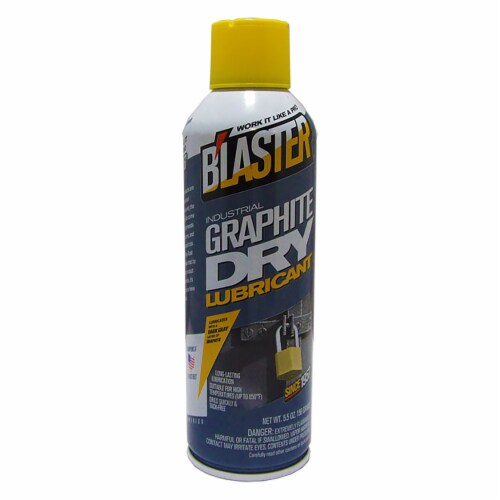 B'laster Industrial Graphite Dry Lubricant Aerosol Perspective: front