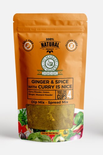 Ginger & Spice With Curry Is Nice - Salt & Gluten Free | Spice Mix Perspective: front