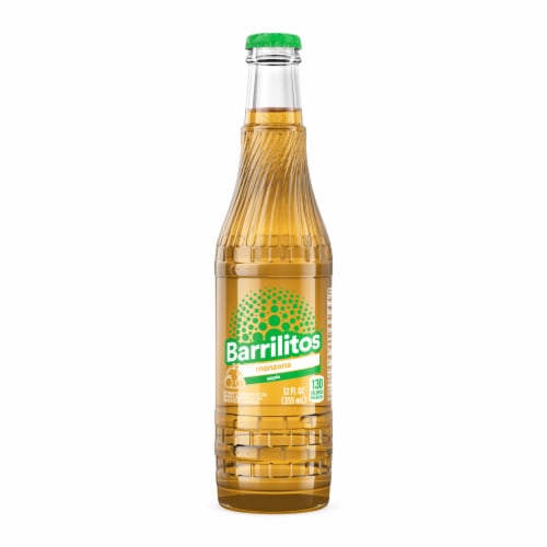 Barrilitos Apple Soda Glass Bottle Perspective: front