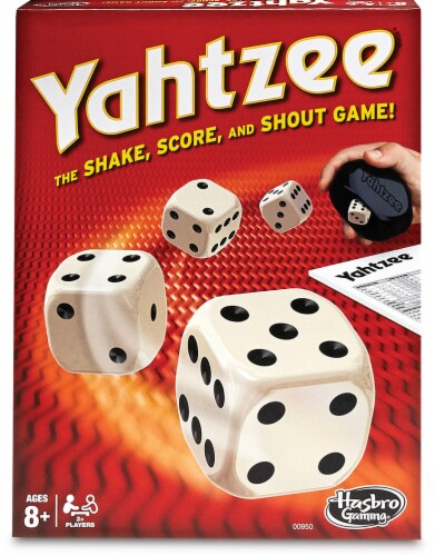 Hasbro Yahtzee Game Perspective: front