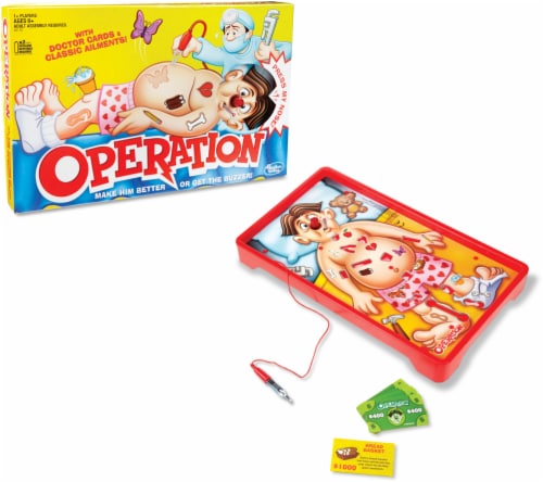 Hasbro Operation Game Perspective: front