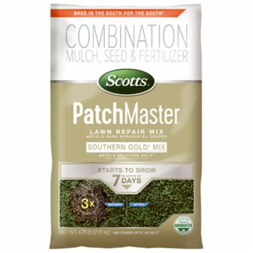 Scotts Lawns 232539 Patchmaster Lawn Repair Mix, Southern Gold Perspective: front