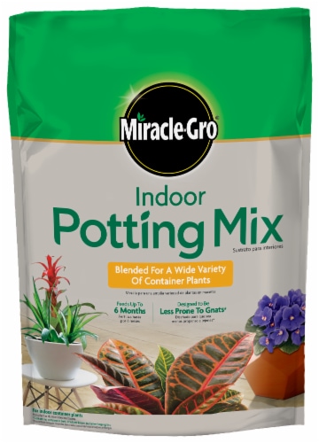 Miracle-Gro Indoor Potting Mix Perspective: front
