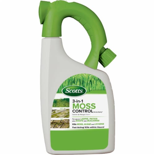 Ortho Moss B Gon 32 Oz. Ready To Spray Moss & Algae Killer 3300210 Perspective: front