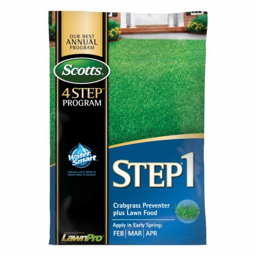 Scotts Step 1 Crabgrass Preventer 28-0-7 Lawn Fertilizer 15000 sq. ft