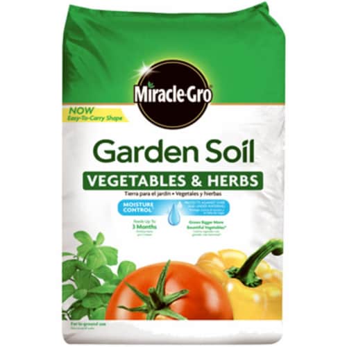 Miracle-Gro Vegetables & Herbs Garden Soil 1.5 cu. ft. - Case Of: 1 Perspective: front