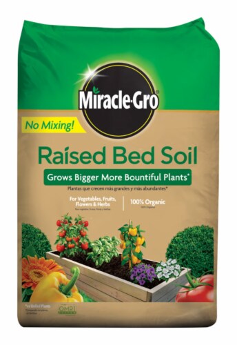 Scotts Growing Media  1.5 cu ft. Raised Bed Soil Perspective: front