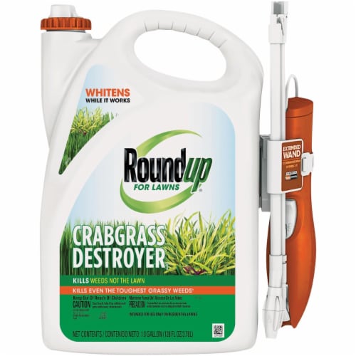 Roundup For Lawns 1 Gal. Wand Sprayer Crabgrass Destroyer 4386004 Perspective: front