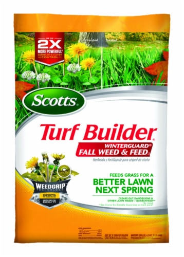 Scotts® Turf Builder WinterGuard Fall Weed & Feed Perspective: front