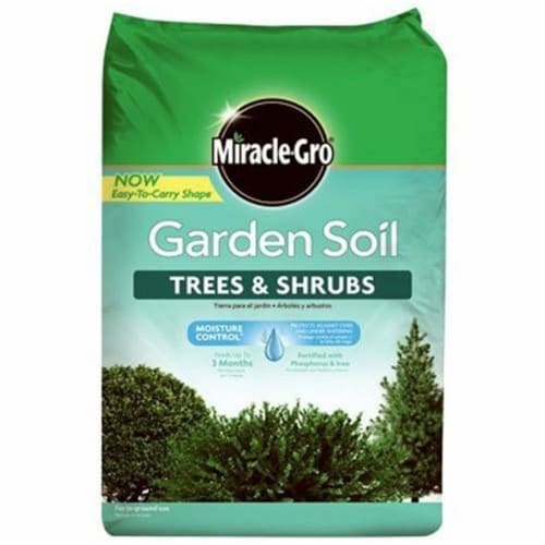 Miracle-Gro Tree & Shrub Garden Soil 1.5 cu. ft. - Total Qty: 1 Perspective: front