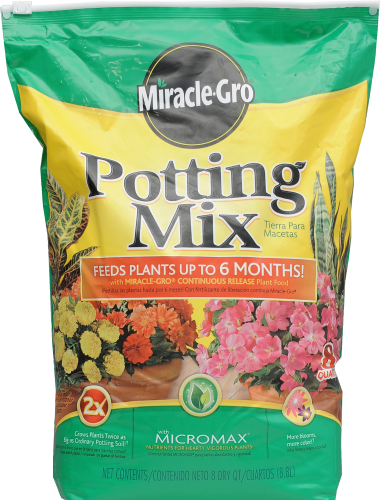 Scott Miracle Gro Premium Potting Mix Perspective: front