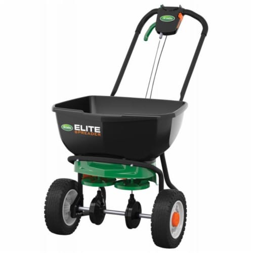Scotts Elite 65 Lb. Broadcast Push Spreader 75902 Perspective: front