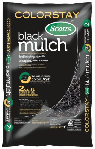 Scotts® Color Stay™ Mulch - Black Perspective: front