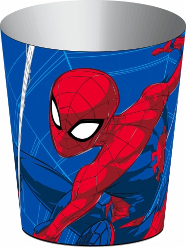 Spider-Man Waste Basket Perspective: front