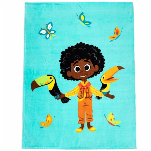 Disney® Encanto Microraschel Throw Blanket Perspective: front