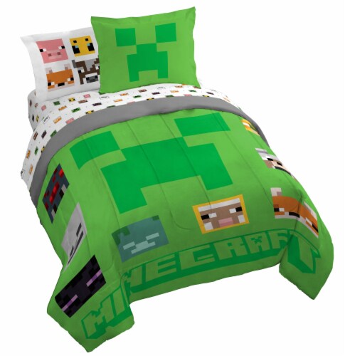 Minecraft twin bedding sales