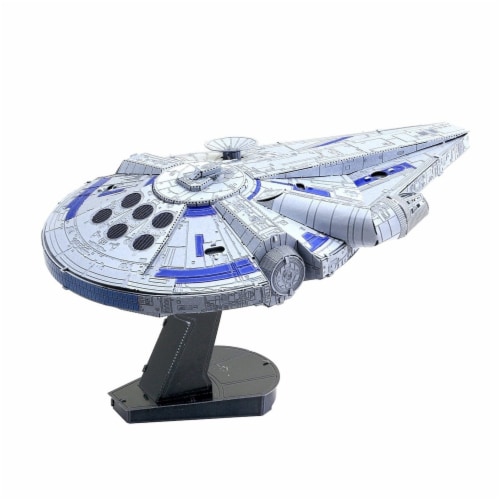 Fascinations Star Wars Lando's Millennium Falcon 3D Metal Model Kit Perspective: front