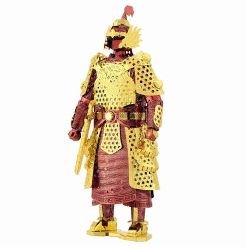 Metal Earth Chinese Ming Armor Model Kit MMS141 Perspective: front