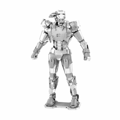 Metal Earth Marvel Avengers War Machine Steel Model Kit Perspective: front