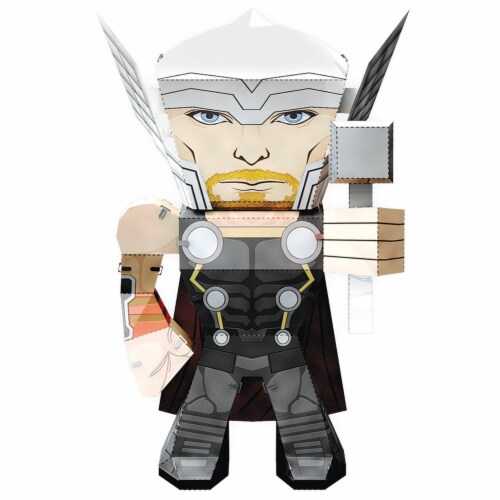 Metal Earth Legends Avengers Thor Steel Model Kit Perspective: front