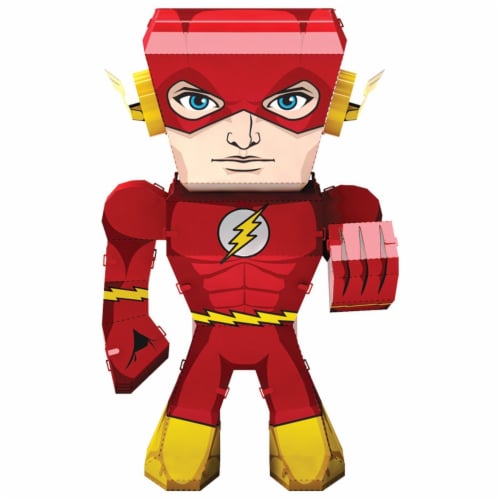 Metal Earth Legends Justice League The Flash Steel Model Kit Perspective: front