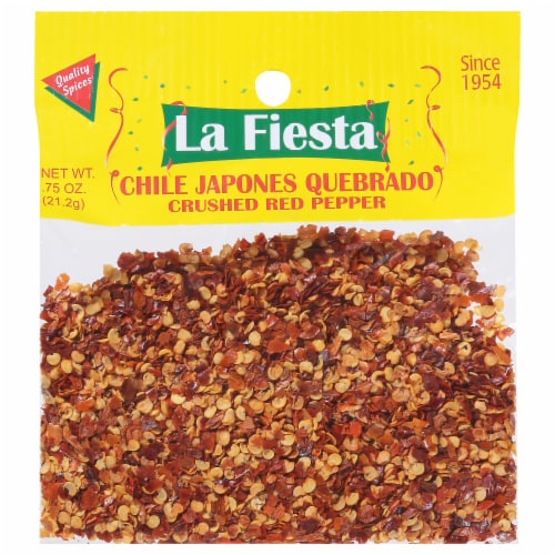 La Fiesta Crushed Red Pepper Perspective: front