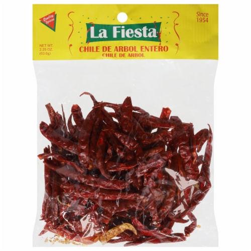 La Fiesta Chile De Arbol Entero Perspective: front