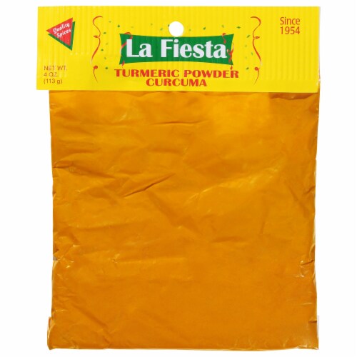 La Fiesta Tumeric Powder Perspective: front