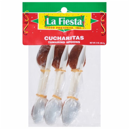 La Fiesta Chucharitas Tamarind Spoons Perspective: front
