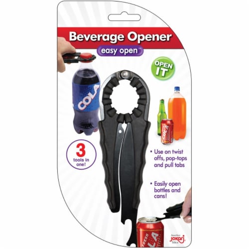Jokari  Magic 3-in-1 Beverage Opener - Set of 3 Perspective: front
