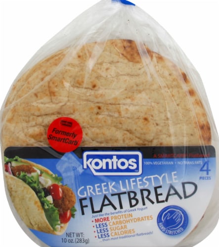 Kontos™ Greek Lifestyle Flatbread Perspective: front