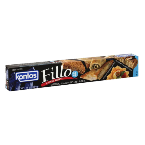 Kontos Fillo Pastry Sheets Perspective: front