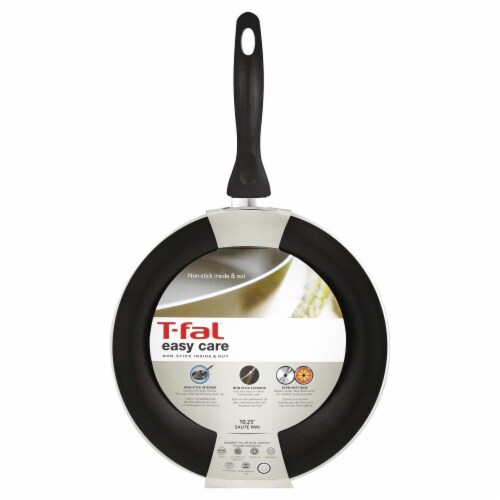 T-Fal Easy Care Saute Pan - Black Perspective: front