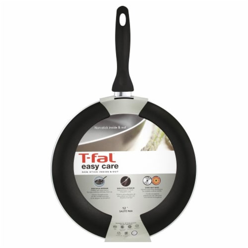 T-Fal Easy Care Sauté Pan - Black Perspective: front