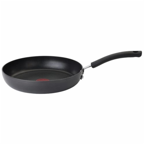 T-Fal Ultimate Hard Anodized Black Saute Pan Perspective: front